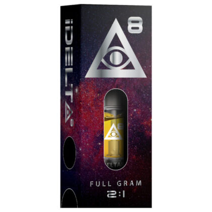 iDELTA8 Silver Delta 8 THC + CBD Vape Cartridge