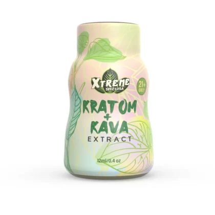 Extreme Speciosa Kratom Kava Extract 80mg Kratom 120mg Kava 12mL