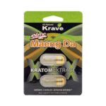 Krave Maeng Da Kratom Extract Capsules, 2ct