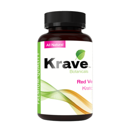 Krave Kratom Red Vein Capsules