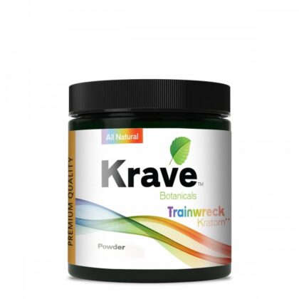 Krave Botanicals Trainwreck Kratom Powder