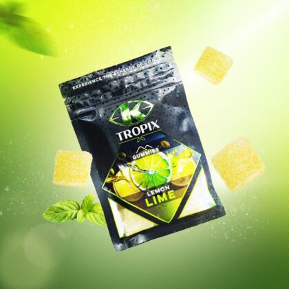 K-Tropix Kratom Gummies Lemon Lime