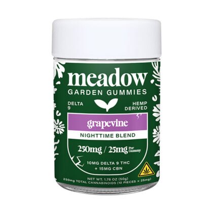 Meadow Garden D9 Nighttime Blend Gummies | (10ct) 250mg