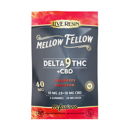 Mellow Fellow Live Resin Delta-9 Gummies | 2 Count