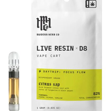 Modern Herb Co 1g Live Delta 8 Cartridge