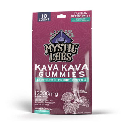 Mystic Labs Kava Gummies (10ct) 12000mg