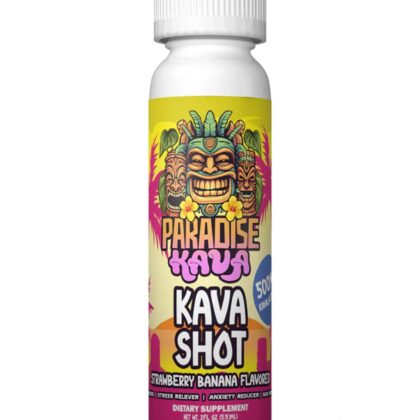 Paradise Kava 500mg Strawberry Banana Kava Shot