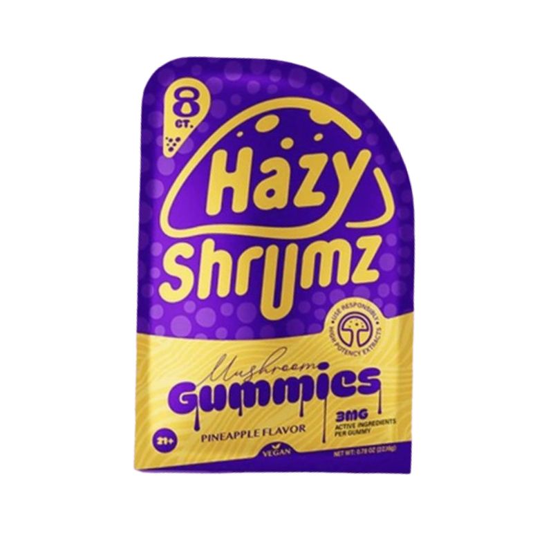 Hazy Shrumz Vegan Mushroom Gummies - 24mg