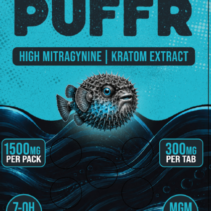 PUFFR High-Mitragynine Kratom Extract Tablet