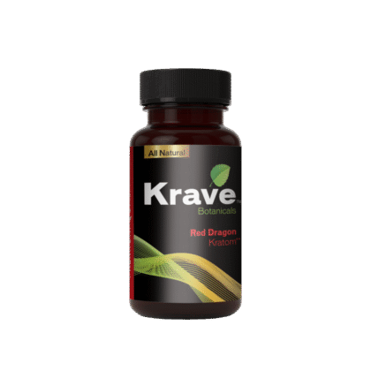 Krave Red Dragon Kratom Capsules