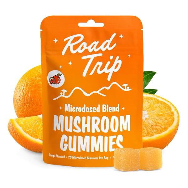 Road Trip Day Trip Microdosed Mushroom Gummies - front view