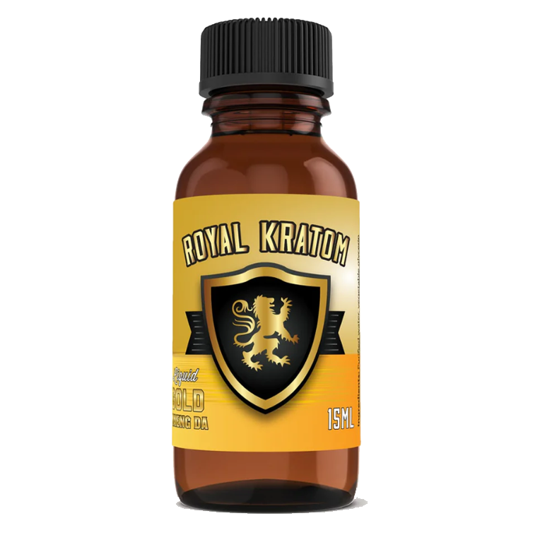 Royal Kratom Gold Kratom Extract Tincture Shot, 15mL