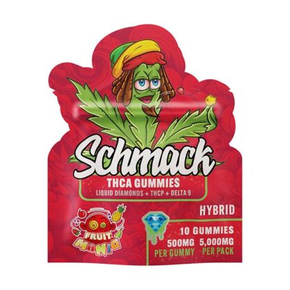 Schmack THCA Liquid Diamonds Gummies | (10ct) 5000mg