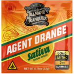 Single Pack of Tillmans 60mg THC Gummy 2 Pack