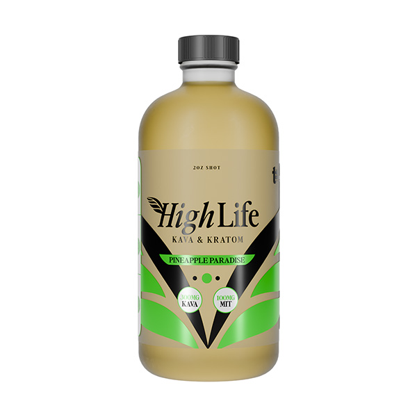 High Life Kava & Kratom Shot 2oz - Image 2