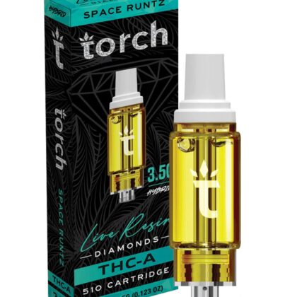 Torch 3.5g THCA Live Resin Diamonds Cartridge