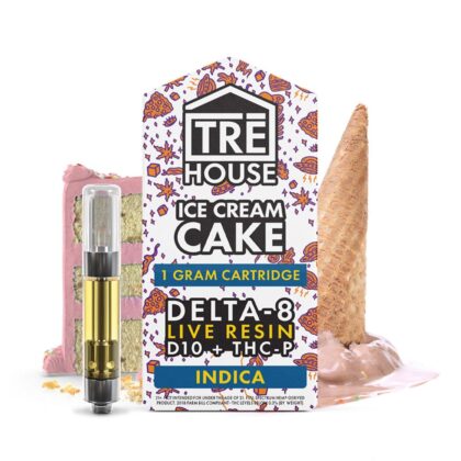 TRE House 1g Live Resin Delta 8 Blend Cartridge