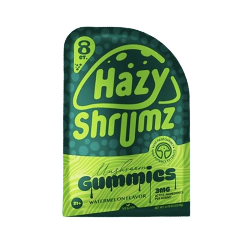 Hazy Shrumz Vegan Mushroom Gummies - for Mood Support