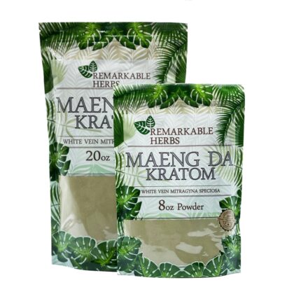 Remarkable Herbs White Vein Maeng Da Kratom Powder