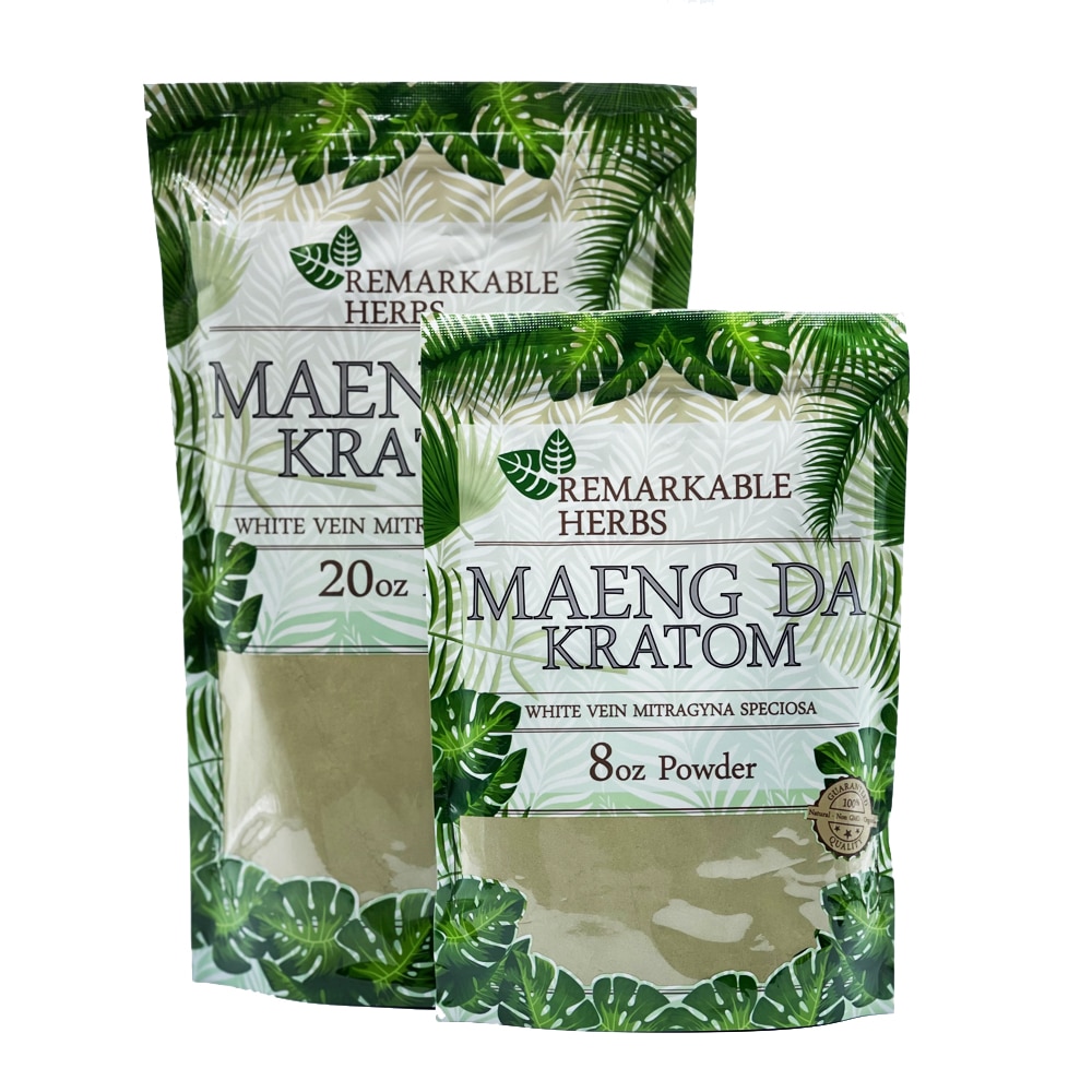 Remarkable Herbs White Vein Maeng Da Kratom Powder