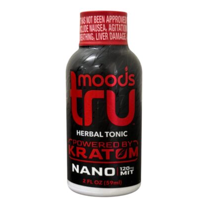 TruMoods Red Kratom Nano Shot 120mg, 60mL