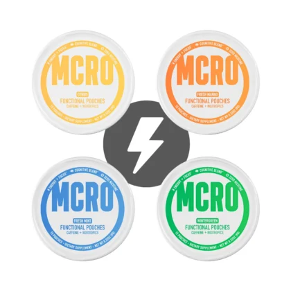 MCRO Caffeine + Nootropics Pouches 15ct
