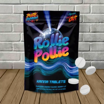 Rollie Pollie Kanna Euphoric Energy Blend Tablets