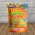 Wunder Mushroom 12000mg + Kanna 1000mg Gummies 10ct