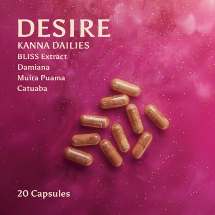 Kanna Extract DESIRE Kanna Dailies Capsules, 20ct