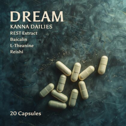 Kanna Extract DREAM Kanna Dailies Capsules, 20ct