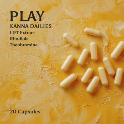 Kanna Extract PLAY Kanna Dailies Capsules, 20ct