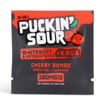 Puckin Sour 13-Hydroxy Kava Chewable Tablets 380mg