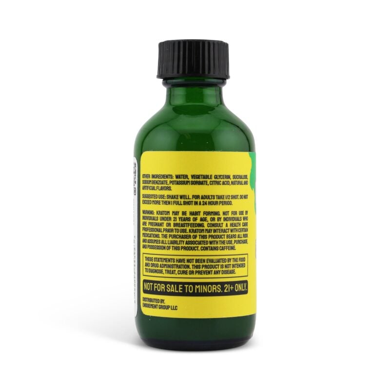 Puckin Sour 13-Hydroxy Kratom and Kava Shot 605mg 59mL - Image 2