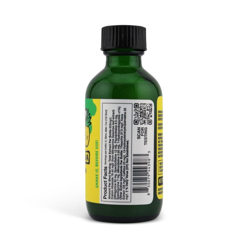 Puckin Sour 13-Hydroxy Kratom and Kava Shot 605mg 59mL - Image 3