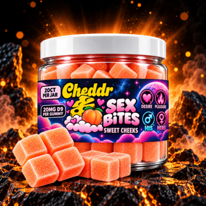 Cheddr Sex Bites THC Gummies - Sweet Cheeks - 20mg